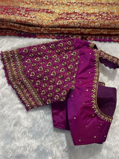 The Glamhouse - Custom Bridal & Occasion Wear Intricate Bridal Blouses photo 25