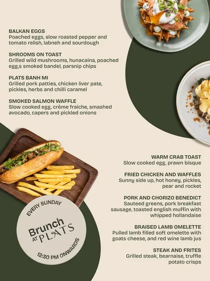 Our brunch menu changes with the seasons, but here is a glimpse of what you might find. I focus on a mix of savory and sweet plates, with special attention given to eggs and fresh produce.