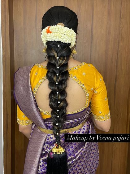 Veena Pujari - Bridal Makeup and Hairstyling Bridal Hair Artistry photo 17