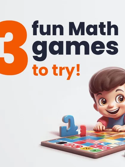 Learning shouldn't be a chore. We use fun math games to turn practice into play, helping kids build skills without the pressure.