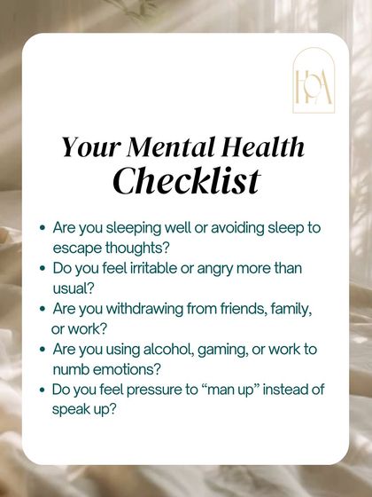 This is your personal mental health checklist. Are you using work or gaming to numb your emotions? Are you withdrawing from people you care about? Answering these questions honestly is the first step toward feeling better.