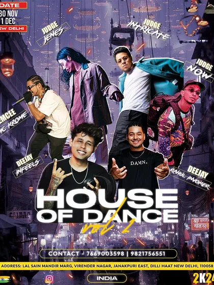 I was a deejay for the House of Dance Battle Vol 2. Providing the right music is just as important as the dancing itself. It sets the whole vibe for the event.