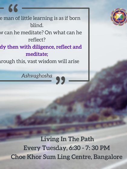 Choe Khor Sum Ling - Buddhist Philosophy Courses Core Concepts: Mind, Karma & Impermanence photo 3