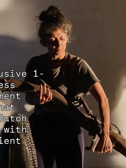 I offer exclusive 1-to-1 wellness sessions that integrate the deep philosophy of Butoh with other ancient practices. This is more than a dance class; it's a guided journey to connect your mind, body, and spirit. These sessions are available online or in-person.