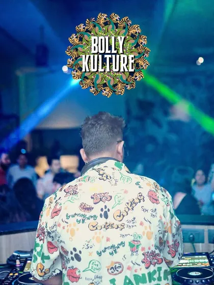 The official poster for my 'Bolly Kulture' night at Badmaash Sarjapur.