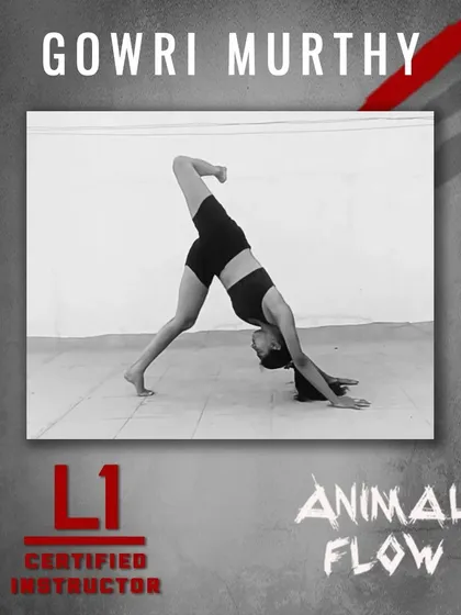 I was so thrilled to officially become a Level 1 Certified Animal Flow Instructor. This practice has humbled me and taught me so much about building from the foundation up. This certification represents my commitment to sharing this incredible movement system with all of you.