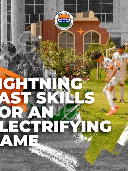 Lightning fast skills for an electrifying game. We focus on developing the speed and agility that can change the course of a match.
