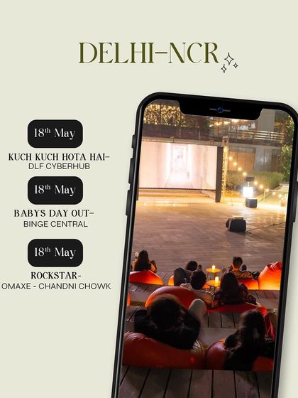 Delhi-NCR's May schedule is packed with Bollywood hits like 'Kuch Kuch Hota Hai', 'Baby's Day Out', and 'Rockstar'.