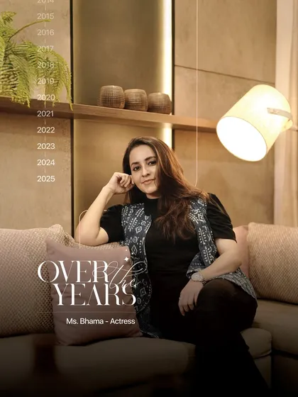 Indian actress Ms. Bhama Kurup has been a happy client for years. Her trust and willingness to choose me again for her next home is a wonderful endorsement of the quality and service I provide.