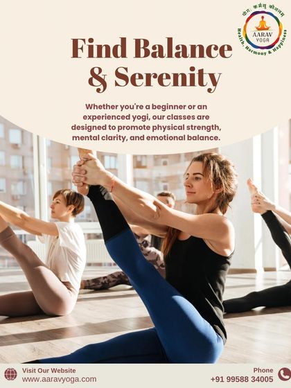 Find serenity in our group sessions. This image shows practitioners stretching together, reflecting our goal of promoting physical strength, mental clarity, and emotional balance for all levels.