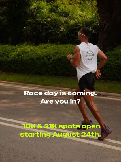 Race day is coming. My 10K and 21K online programs are open for registration. Are you in?