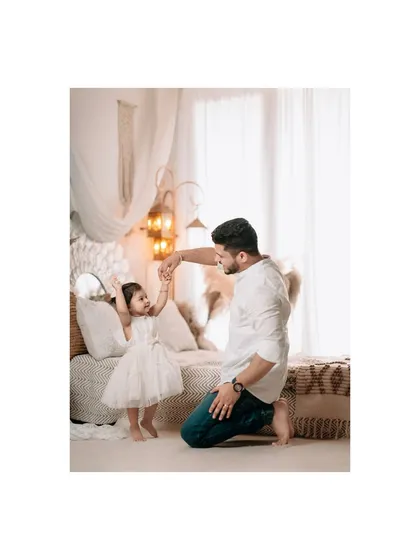 A father and daughter sharing a sweet dance. These are the precious, fleeting moments of childhood that I feel so honored to capture.