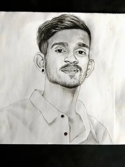 A clean, simple portrait sketch done for one of my followers. My work aims to be both realistic and artistic.