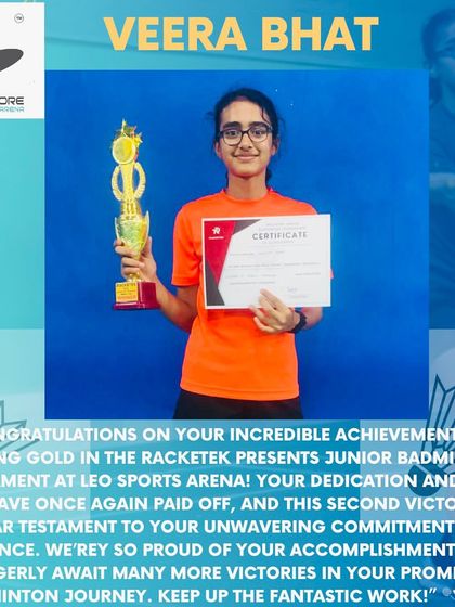 Manoj Kumar - Badminton Coaching for Kids & Youth Our Tournament Champions photo 19