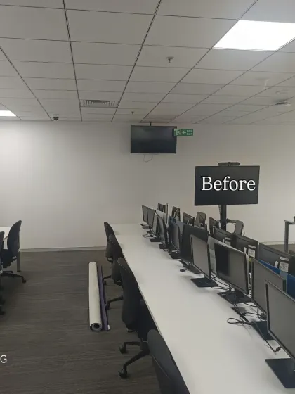 Ansari - Wallpaper & Mural Installation Before & After Transformations photo 3