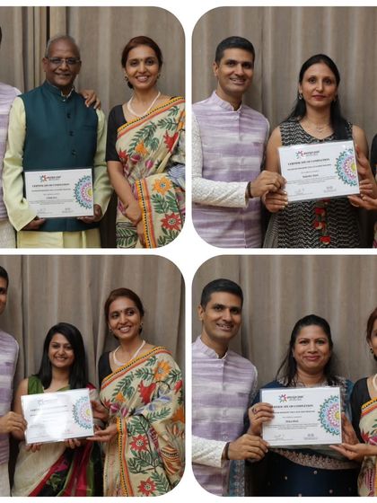More happy graduates from our 12th batch of the 200-hour Holistic YTTC in Mumbai.