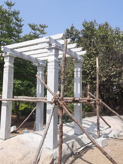 Rakshith Landscaping - Landscape Design & Installation Stone Pergolas, Benches & Features photo 5