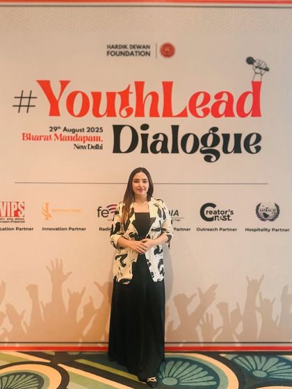 It was an honor to be part of the Youth Lead Dialogue. Being around young minds reminds me of the power of speaking up and standing for what's right. Our future is in very capable and fearless hands.