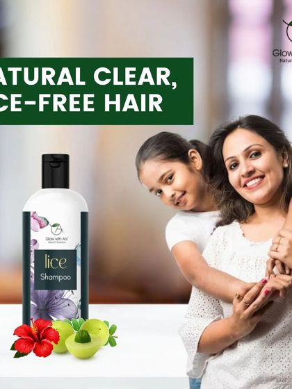 I am happy to launch my new Organic Lice Shampoo. It gives 100% results in clearing lice naturally with ingredients like Cinnamon Oil and Neem, and is suitable for all hair types.