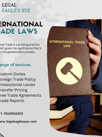 Our firm has a successful international corporate and commercial law practice, specializing in international trade laws. We assist with a range of services including custom duties, foreign trade policy, and transfer pricing to facilitate smooth global business operations.