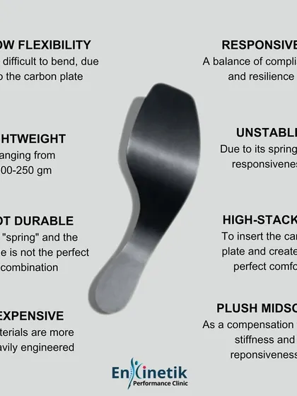 Understanding the characteristics of a carbon plate is key. These shoes are lightweight and responsive but also have low flexibility and can be unstable. They are a highly engineered piece of equipment designed for specific performance goals.