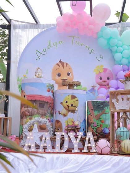 Event Destiny - Birthday Party Decoration Action, Animals & Favorite Characters photo 3