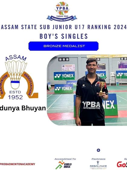 Yadav Pro Badminton Academy - Student-Athlete Development Program National & State Level Champions photo 68