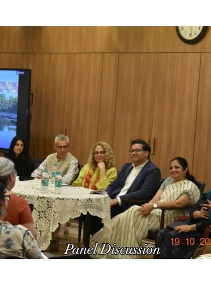 The panel discussion in progress at the Spastics Society of Karnataka. We shared insights on how Montessori pedagogy can be flexibly implemented in any setting.