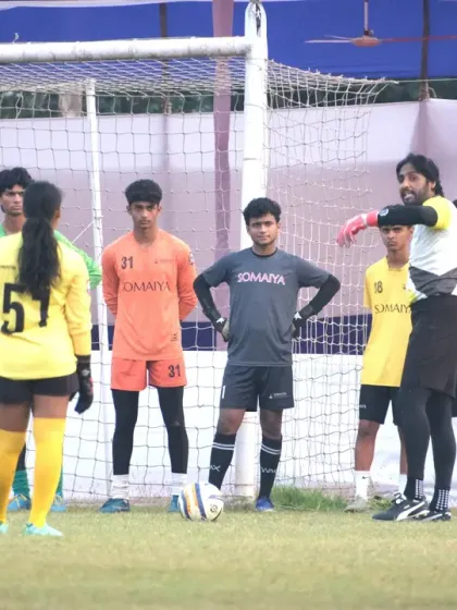 A female goalkeeper from our Elite Women's team participates in a drill during the specialized clinic. We are committed to providing equal development opportunities for both male and female coaches and athletes.