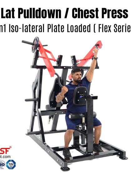 A demonstration of the iso-lateral lat pulldown. Training one side at a time helps correct muscle imbalances and improve mind-muscle connection.