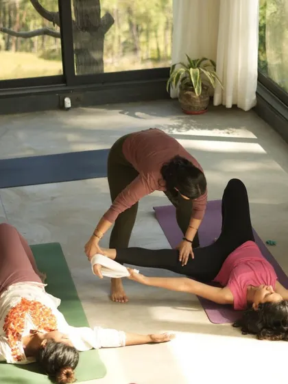 Using a strap can be a wonderful tool for exploring poses like Supta Padangusthasana. It allows for a deep, safe stretch without compromising alignment, making the practice accessible for every body.
