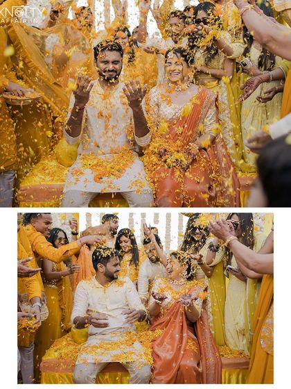 Haldi & Mehendi: Vibrant Beginnings photo 19