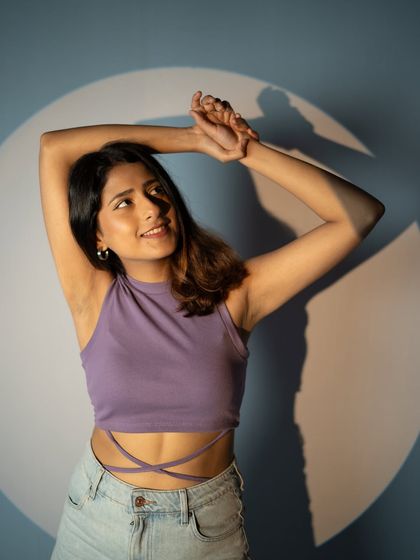 A fun photoshoot. The different shots represent the different stages of getting to know me.