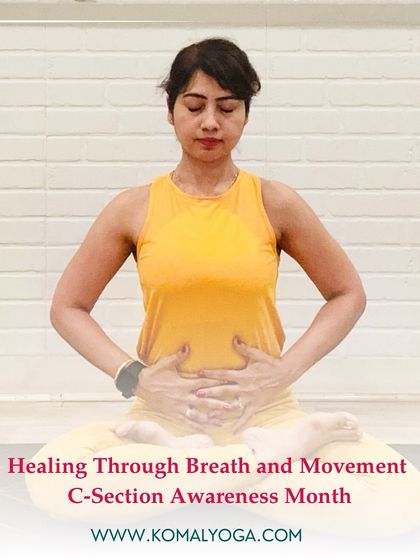 Healing begins with the breath. For C-section awareness, I emphasize diaphragmatic breathing to gently re-engage the core, improve circulation, and reduce scar tissue. This is the first step in reclaiming your power.