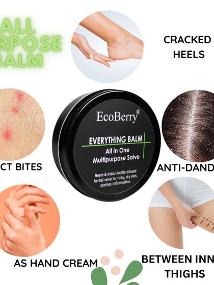 More uses for my "Everything Balm." It's perfect for cracked heels, insect bites, as a hand cream, and to soothe irritation.