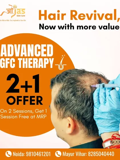 We believe in providing value with our advanced GFC therapy. This treatment is an excellent solution for hair thinning and early-stage baldness, helping to regenerate hair with a scientifically backed method.