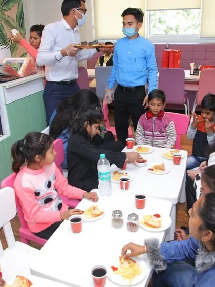 We were honored to host a special event for these wonderful children, providing them with a day of fun, food, and celebration in our cafe area.