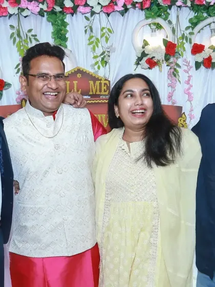 A moment of pure, uninhibited laughter among family and friends. These candid group shots are priceless.