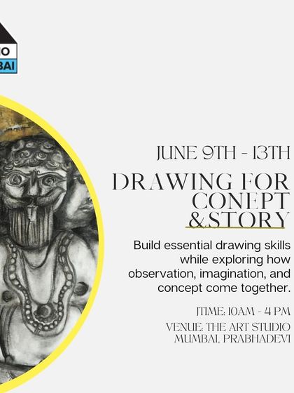 In our Drawing for Concept & Story workshop, essential drawing skills meet imagination. We focus on how observation, ideation, and narrative come together to create artwork that tells a story and shows your unique perspective.