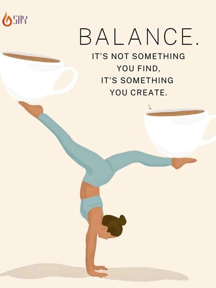 Balance isn't something you find; it's something you create. Just like this handstand, life requires strength, patience, and a calm mind to create harmony.