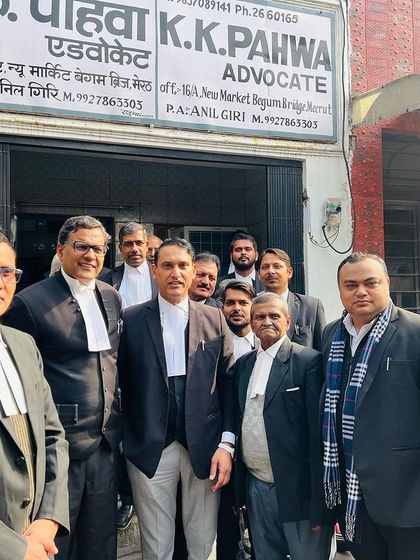 A nostalgic return to my father's office at the Meerut District Courts after 29 years. This is where I learned my first lessons in criminal law from him, a stalwart of the bar for over 60 years.