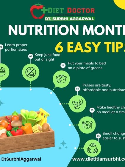 These six easy tips can transform your nutrition. I teach clients about proper portion sizes, keeping junk food out of sight, and making small, sustainable changes one meal at a time.