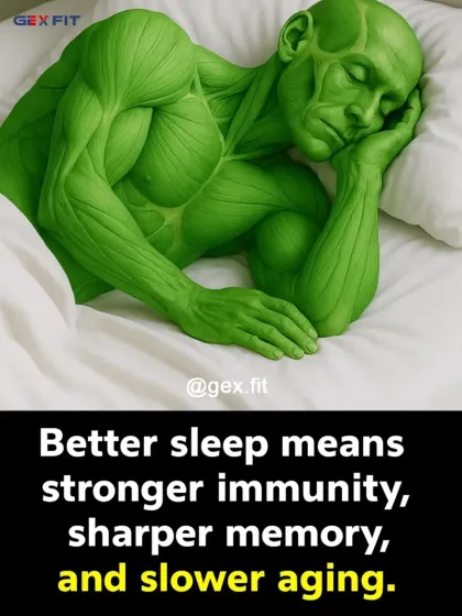 Quality sleep is non-negotiable for health. It's when your body strengthens immunity, consolidates memory, repairs tissue, and slows the aging process.