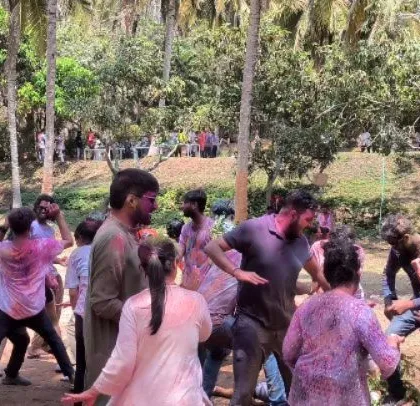 The result of great planning is pure joy. We create an energetic atmosphere with top-notch DJ services and sound systems that get everyone on the dance floor, as seen at this fun-filled corporate Holi celebration.