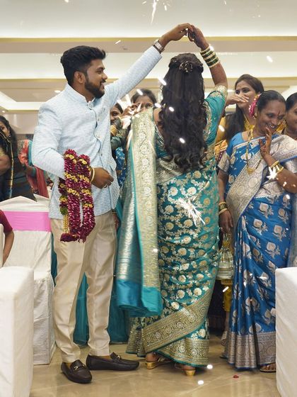 Sangeet & Reception Glam photo 14