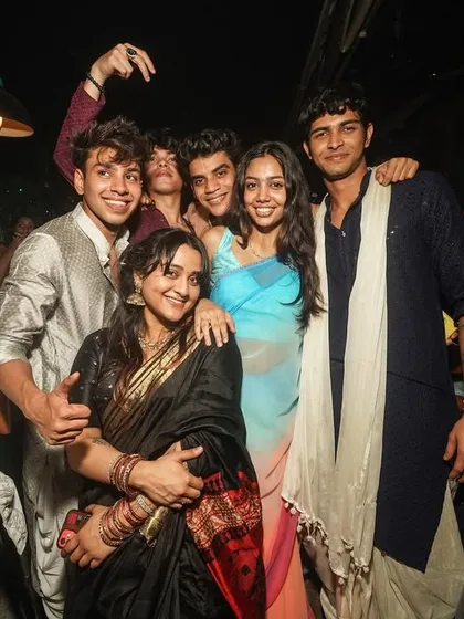 Diwali celebrations are all about good vibes and great company. Here's a shot of the happy crowd at The Bar Stock Exchange's 2023 Diwali Bash.