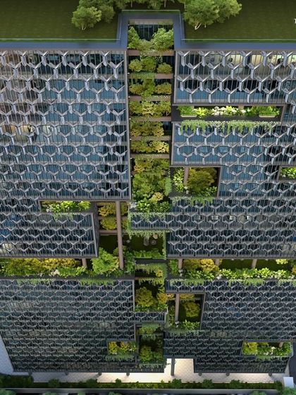 Sculptural Commercial Towers photo 5