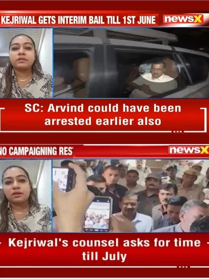 A news graphic from my analysis of Kejriwal's interim bail, where the Supreme Court noted the timing of the arrest was a crucial factor.