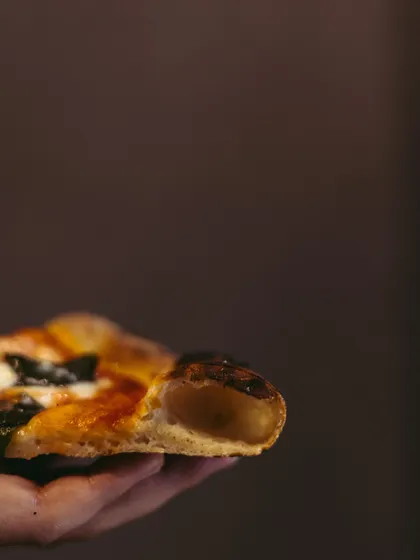Just a little peek at the airy, bubbly crust that makes our Neapolitan pizzas so special. For me, the crust matters just as much as the toppings.