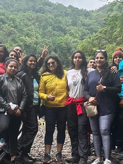 A group photo from our Sakleshpura adventure. The smiles on everyone's faces show the fun and camaraderie of our club rides.